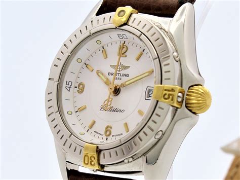 breitling callistino b52045 1|Breitling Callistino Gold B52045.1 .